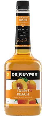 Dekuyper Peach Pucker Schnapps Liqueur (750Ml)