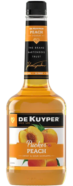 Dekuyper Peach Pucker Schnapps Liqueur (750Ml)
