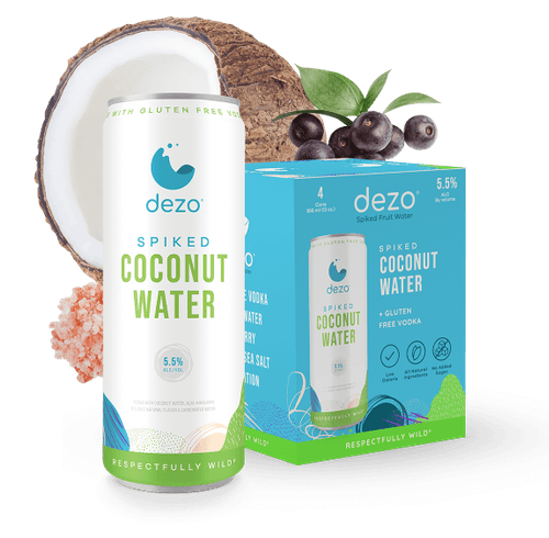 Dezo Spiked Coconut Water (4 Pack)