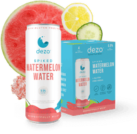 Dezo Spiked Watermelon Water (4 Pack)