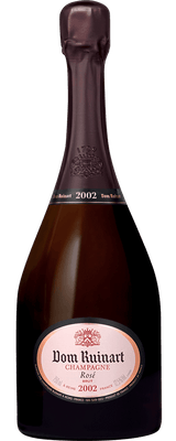 DOM RUINART ROSE 2002 CHAMPAGNE (750 ML)