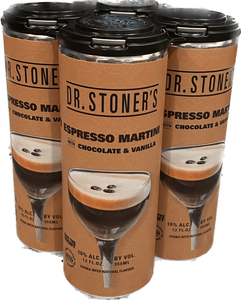 Dr. Stoner's Espresso Martini, 4 X 12 Oz