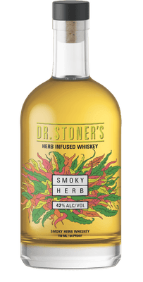 Dr. Stoner’s Smoky Herb Whiskey (750ml)