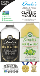 Drake's Organic Rum w/ Mojito Mix (750ml)