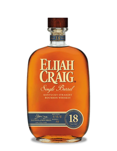 Elijah Craig 18 Year Single Barrel Kentucky Straight Bourbon Whiskey (750Ml)