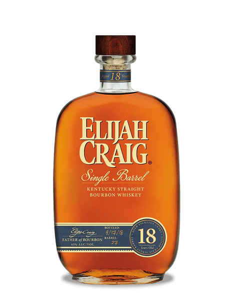 Elijah Craig 18 Year Single Barrel Kentucky Straight Bourbon Whiskey (750Ml)