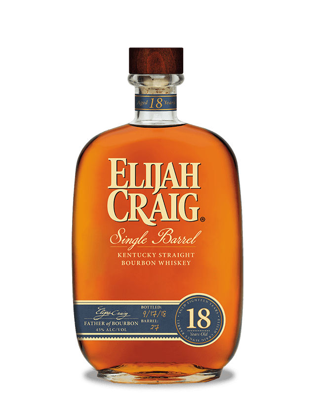 Elijah Craig 18 Year Single Barrel Kentucky Straight Bourbon Whiskey (750Ml)