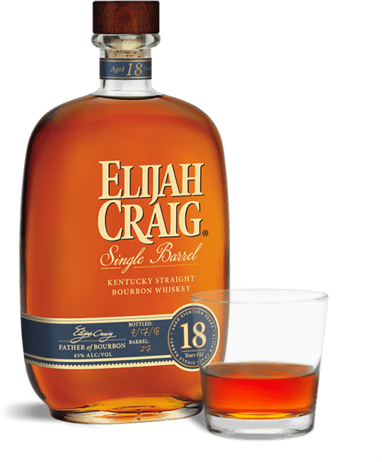 Elijah Craig 18 Year Single Barrel Kentucky Straight Bourbon Whiskey (750Ml)