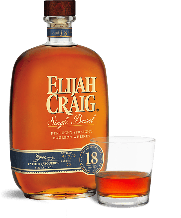 Elijah Craig 18 Year Single Barrel Kentucky Straight Bourbon Whiskey (750Ml)