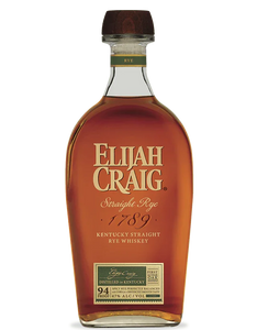 Elijah Craig Straight Rye (750Ml)