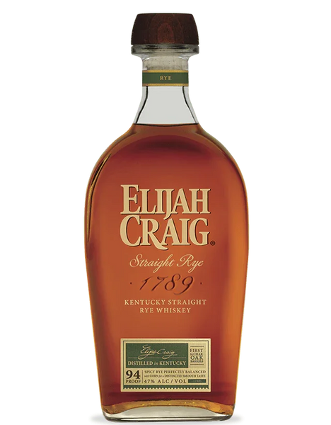 Elijah Craig Straight Rye (750Ml)