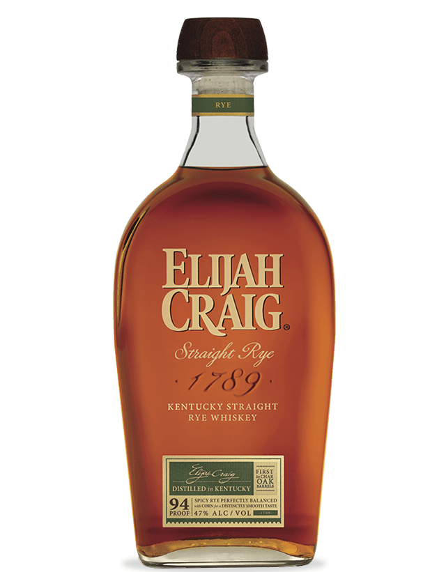 Elijah Craig Straight Rye (750Ml)