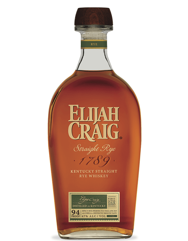 Elijah Craig Straight Rye (750 ml)