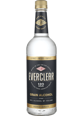 Everclear Grain Alcohol 120 proof (750ml)