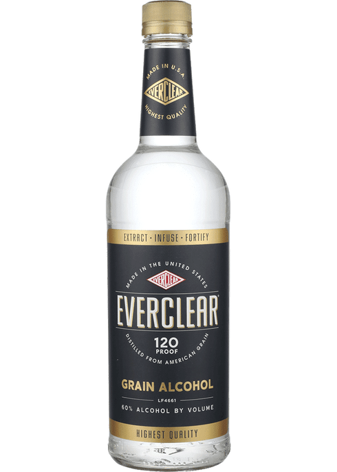 Everclear Grain Alcohol 120 proof (750ml)