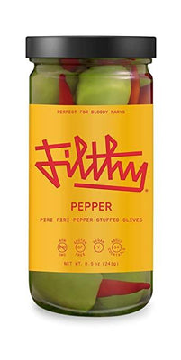 Filthy Pepper Stuffed Olives (8.5 Oz)