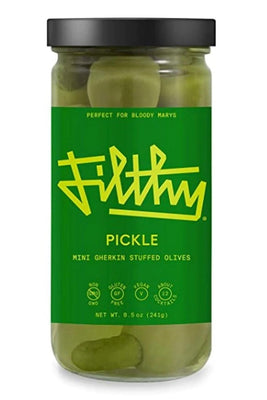 Filthy Pickle Stuffed Olives (8.5 Oz)