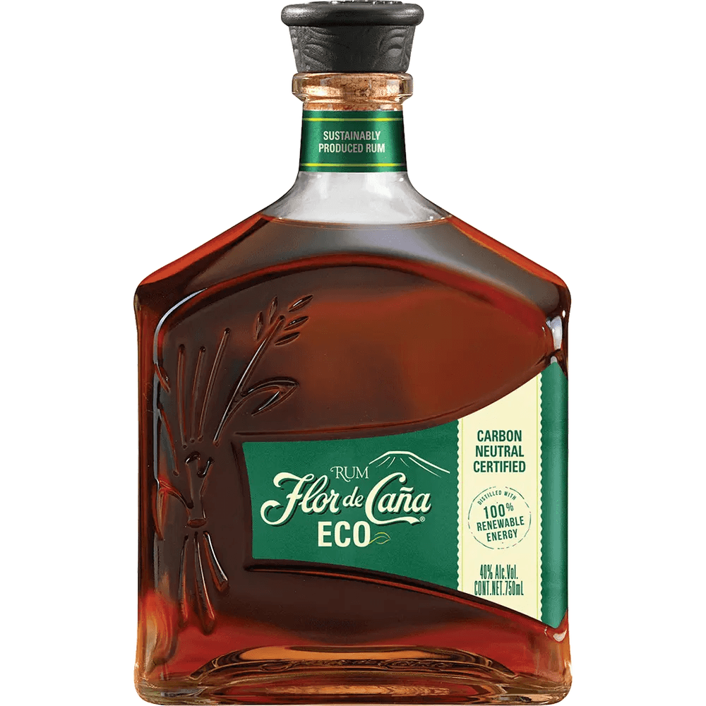 Flor de Caña Eco Rum 750ml - Smooth & Sustainable