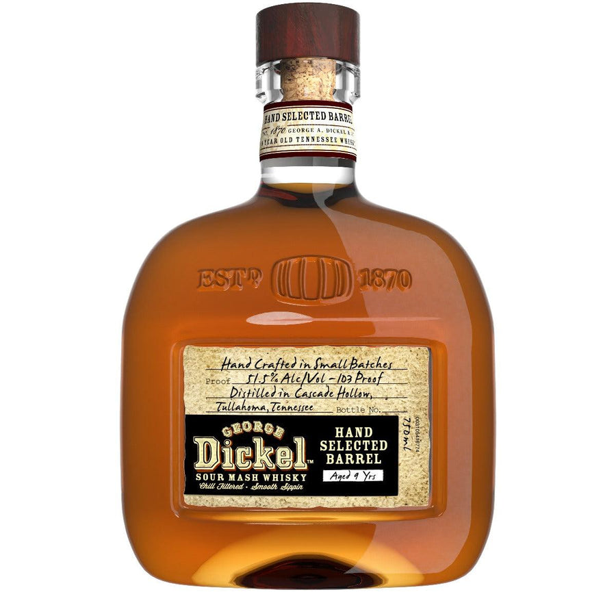 George Dickel 9 Year Hand Selected Barrel CWS Barrel Pick (750 ml)