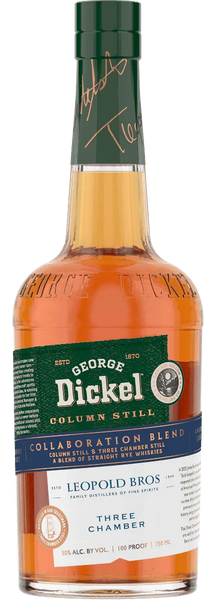 George Dickel X Leopold Bros Collaboration Blend Rye Whiskey (750Ml)