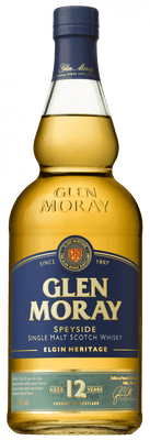 Glen Moray 12 Year Single Malt Scotch, 750 ml