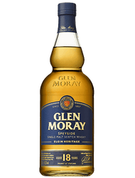 Glen Moray 18 Year Single Malt Scotch Whisky (750ml)
