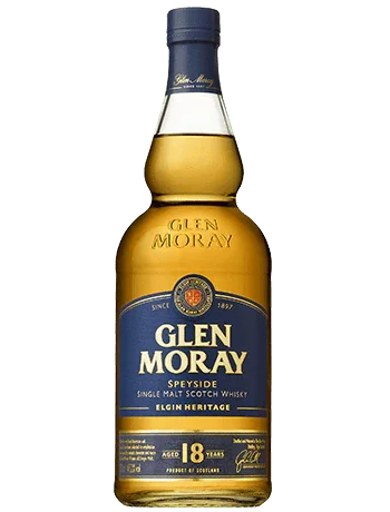 Glen Moray 18 Year Single Malt Scotch Whisky (750Ml)