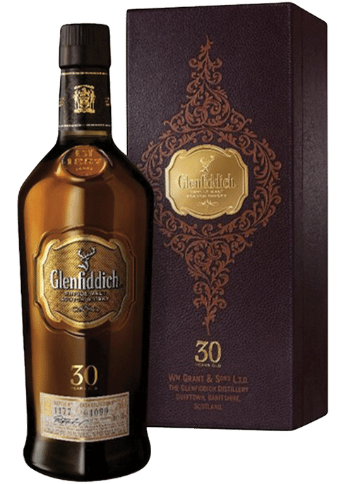 Glenfiddich 30 Year Single Malt Scotch Whisky (750ml)