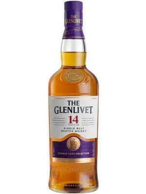 THE GLENLIVET 14 YEAR SINGLE MALT WHISKY COGNAC CASK SELECTION