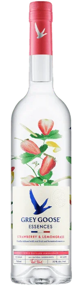 Grey Goose Essences Strawberry & Lemongrass Vodka (750Ml)