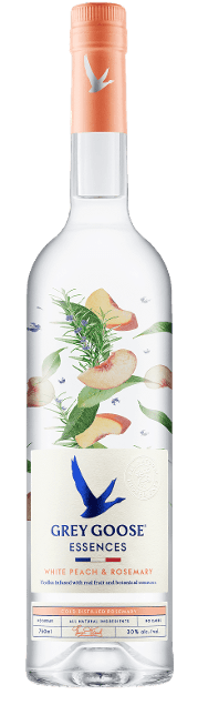 Grey Goose Essences White Peach & Rosemary Vodka (750ml)