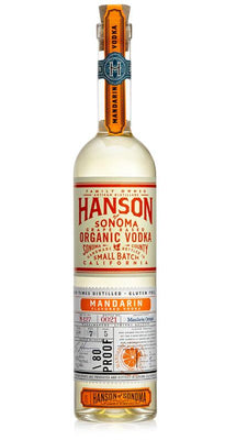 Hanson Of Sonoma Mandarin Organic Vodka (750Ml)