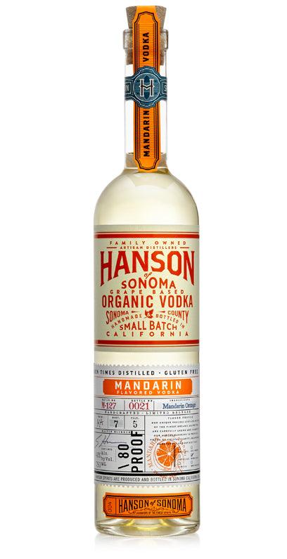 Hanson Of Sonoma Mandarin Organic Vodka (750Ml)