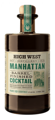 High West Manhattan Barrel Finished Cocktail (750Ml)