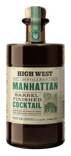 High West Manhattan Barrel Finished Cocktail (750Ml)