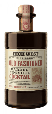 High West Old Fashioned Barrel Finished Cocktail (750Ml)