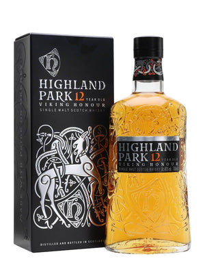 Highland Park 12-Year Single Malt Scotch Whiskey, 750 ml