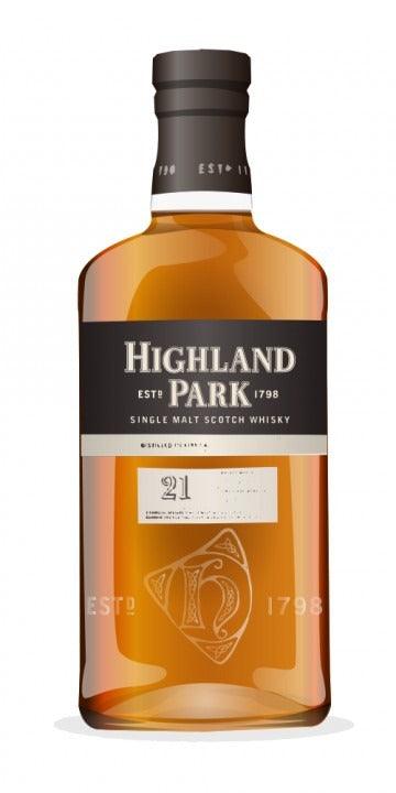 Highland Park 21 Year Single Malt Scotch Whiskey (750Ml)