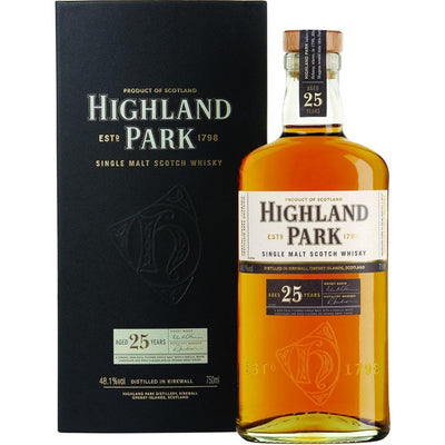 HIGHLAND PARK 25 YEAR SCOTCH WHISKEY (750 ML)