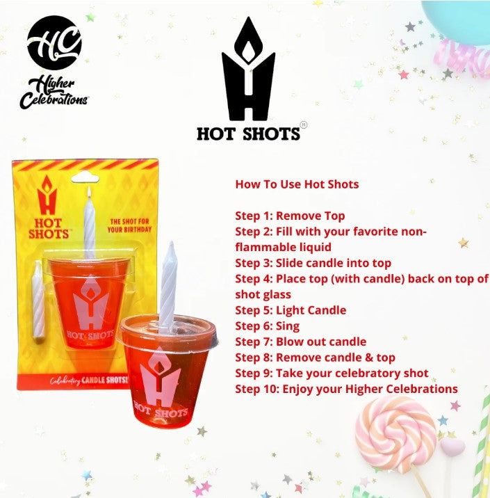 Hot Shots - Celebratory Candle Shots