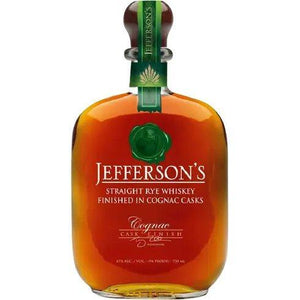 Jefferson's Straight Rye Whiskey Cognac Finish (750Ml)