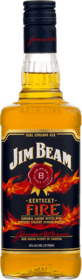 Jim Beam Kentucky Fire Bourbon Whiskey (750Ml)