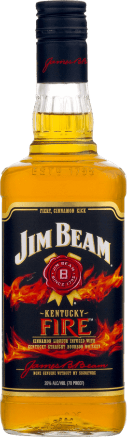 JIM BEAM KENTUCKY FIRE BOURBON WHISKEY (750 ML)