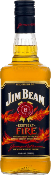 Jim Beam Kentucky Fire Bourbon Whiskey (750Ml)