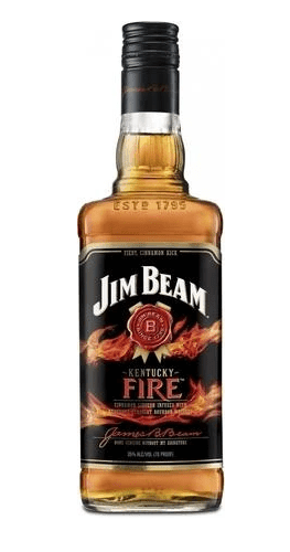 Jim Beam Kentucky Fire Bourbon Whiskey (750Ml)