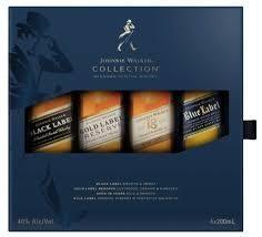 Johnnie Walker Collection 4 Pack, 200Ml Bottles