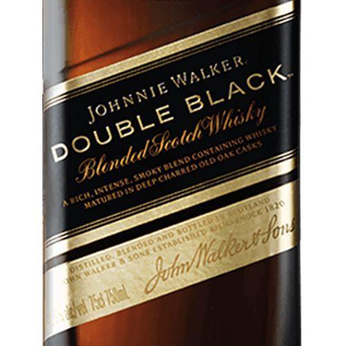 Johnnie Walker Double Black Blended Scotch Whiskey (750Ml)