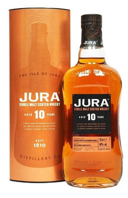 Jura 10-Year-Aged Single Malt Scotch, 750 ml