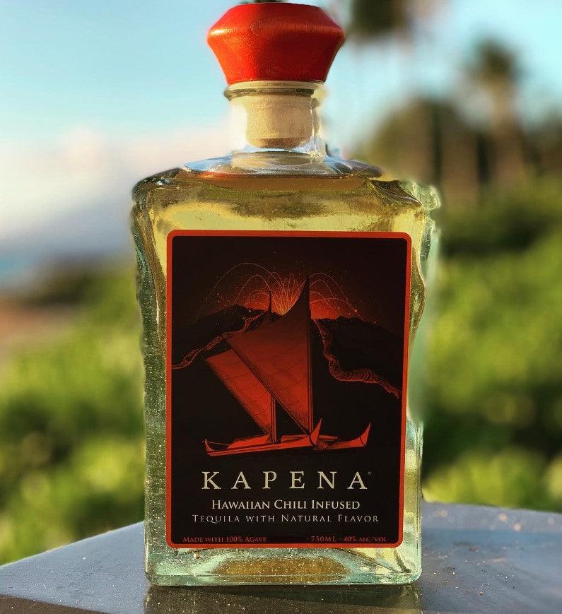 Kapena Hawaiian Chili Infused Tequila (750Ml)