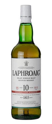 LAPHROAIG 10 YEAR OLD CASK STRENGTH SCOTCH WHISKEY (750 ML)